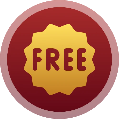 The Crazy Time website is 100% free.